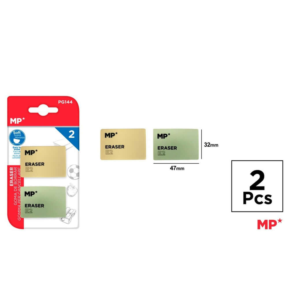 Radiera Main Paper, 47x32 mm, 2 bucati/set Radiera Main Paper, 47x32 mm, 2 bucati/set